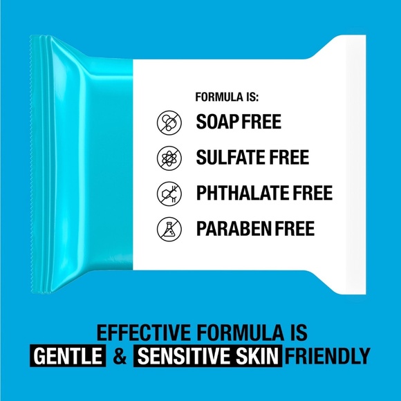 2-Neutrogena Hydro Boost Face Cleansing Makeup Wipes with Hyaluronic Acid - 25ct - Picture 4 of 14